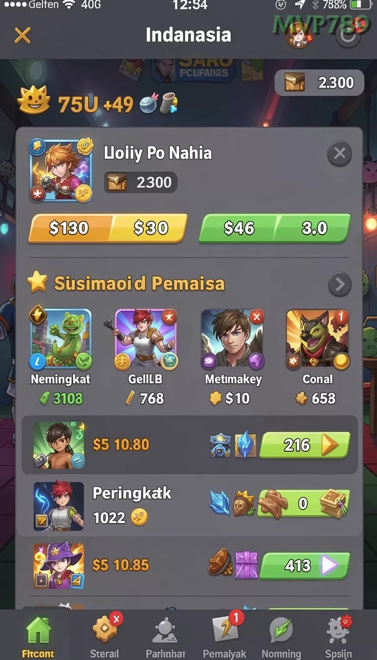 Cuplikan layar GARUDA365 — halaman utama