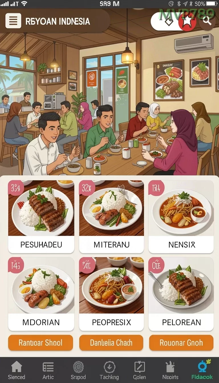 Cuplikan layar JARING08 — halaman utama