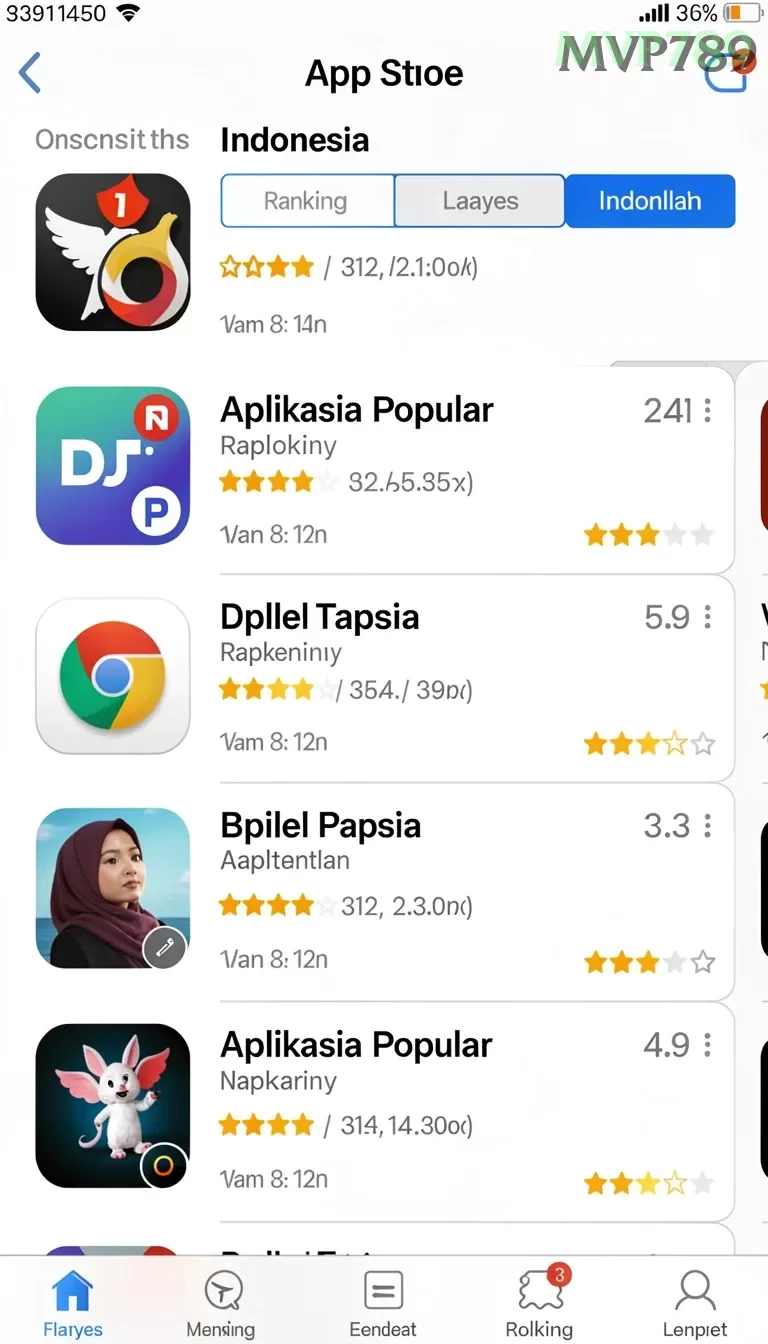 Cuplikan layar BAIM303 — halaman utama